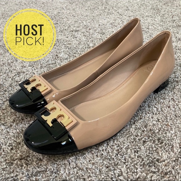 Tory Burch Shoes - Tory Burch Gigi Colorblock Logo Pump